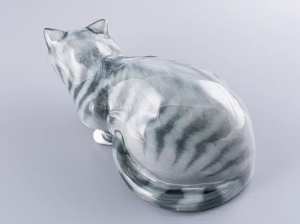 Скульптура форма Кот Мурзик рисунок Муха арт. 82.97622.00.1, 