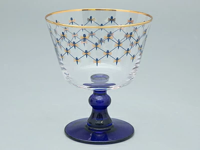 Набор (4 креманки) 380 мл Кобальтовая сетка арт. 14.11000.07