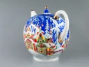 Комплект чайников форма Новгородский рисунок Зимняя сказка арт. 81.13998.00.1, 
