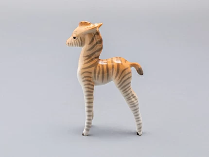 Скульптура Зебренок стоящий арт. 82.01044.00.1