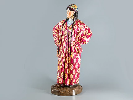 Скульптура Народности России Сартская женщина арт. 82.69848.00.1