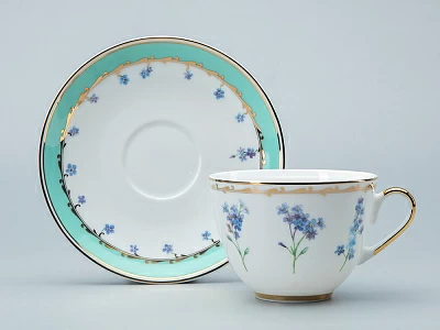 Чашка с блюдцем форма Весенняя 2 рисунок Улыбка флоры 1 арт. 81.30899.00.1