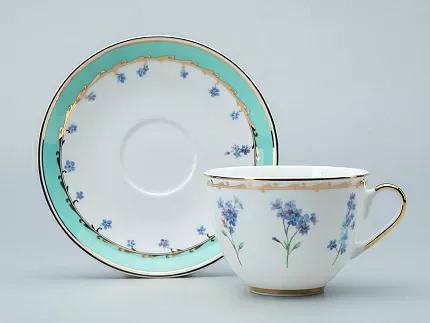 Чашка с блюдцем форма Весенняя 2 рисунок Улыбка флоры 1 арт. 81.30899.00.1