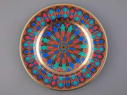 Тарелка декоративная 270 мм Европейская, в подарочной упаковке, рисунок Готическая 2 арт. 81.25624.00.1 Тарелка декоративная 270 мм Европейская, в подарочной упаковке, рисунок Готическая 2 арт. 81.25624.00.1