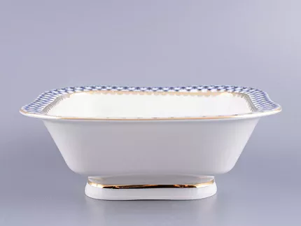 Салатник шести порционный квадратный Молодежная Кобальтовая сетка арт. 80.09899.00.1