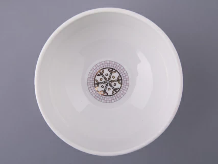 Салатник 120 мм, форма Утро, рисунок Морозный январь красная, арт. 80.48360.00.1,  Салатник 120 мм, форма Утро, рисунок Морозный январь красная, арт. 80.48360.00.1,