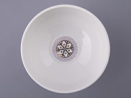 Салатник 120 мм, форма Утро, рисунок Морозный январь красная, арт. 80.48360.00.1 Салатник 120 мм, форма Утро, рисунок Морозный январь красная, арт. 80.48360.00.1