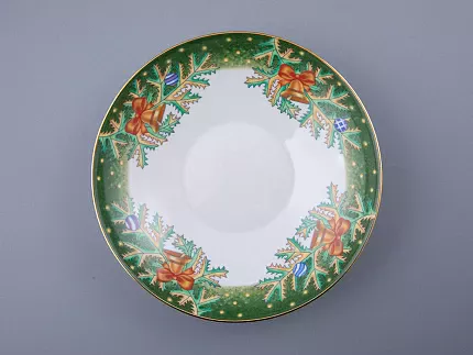 Сухарница, 210 мм, форма Утро, рисунок Морозный январь, арт. 80.04754.00.1