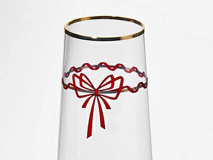 Набор из 2-х бокалов для шампанского 250 мл, в подарочной упаковке, рисунок Календа арт 14.11462.07