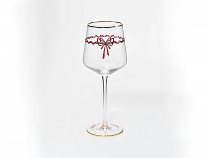 Набор из 2-х бокалов для вина 470 мл, в подарочной упаковке, рисунок Календа, арт 14.11461.07