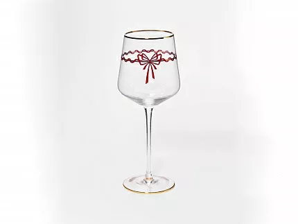 Набор из 2-х бокалов для вина 470 мл, в подарочной упаковке, рисунок Календа, арт 14.11461.07