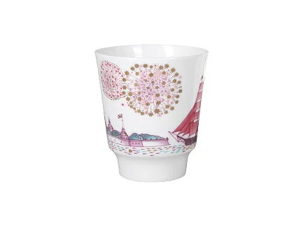 Чашка с блюдцем форма Майская рисунок Волшебная ночь арт. 81.27381.00.1