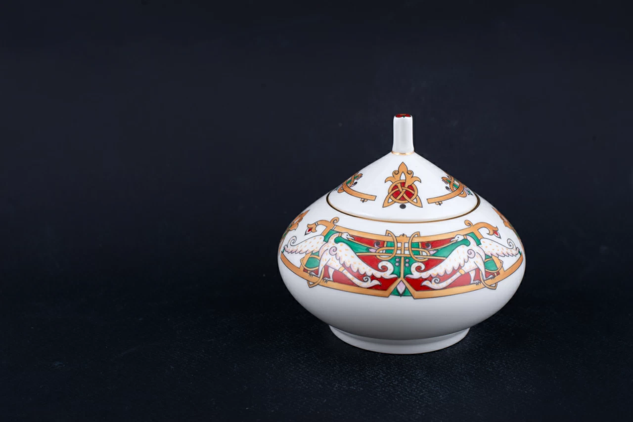 Чайный сервиз Сказочные птицы на форме Купольная, арт 61.20826.00.5, 