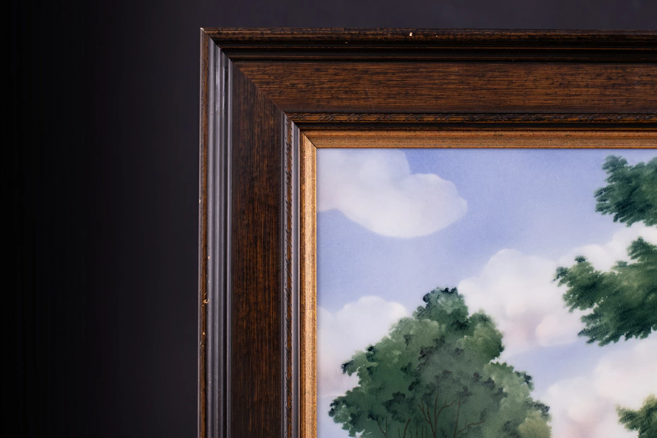 Пласт в багете 350х350 мм, Русский пейзаж арт. 80.88963.00.1, 