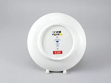 Декоративная тарелка в подарочной упаковке 195 мм, форма Эллипс рисунок Elephant mingo 1, арт. 81.29503.00.1