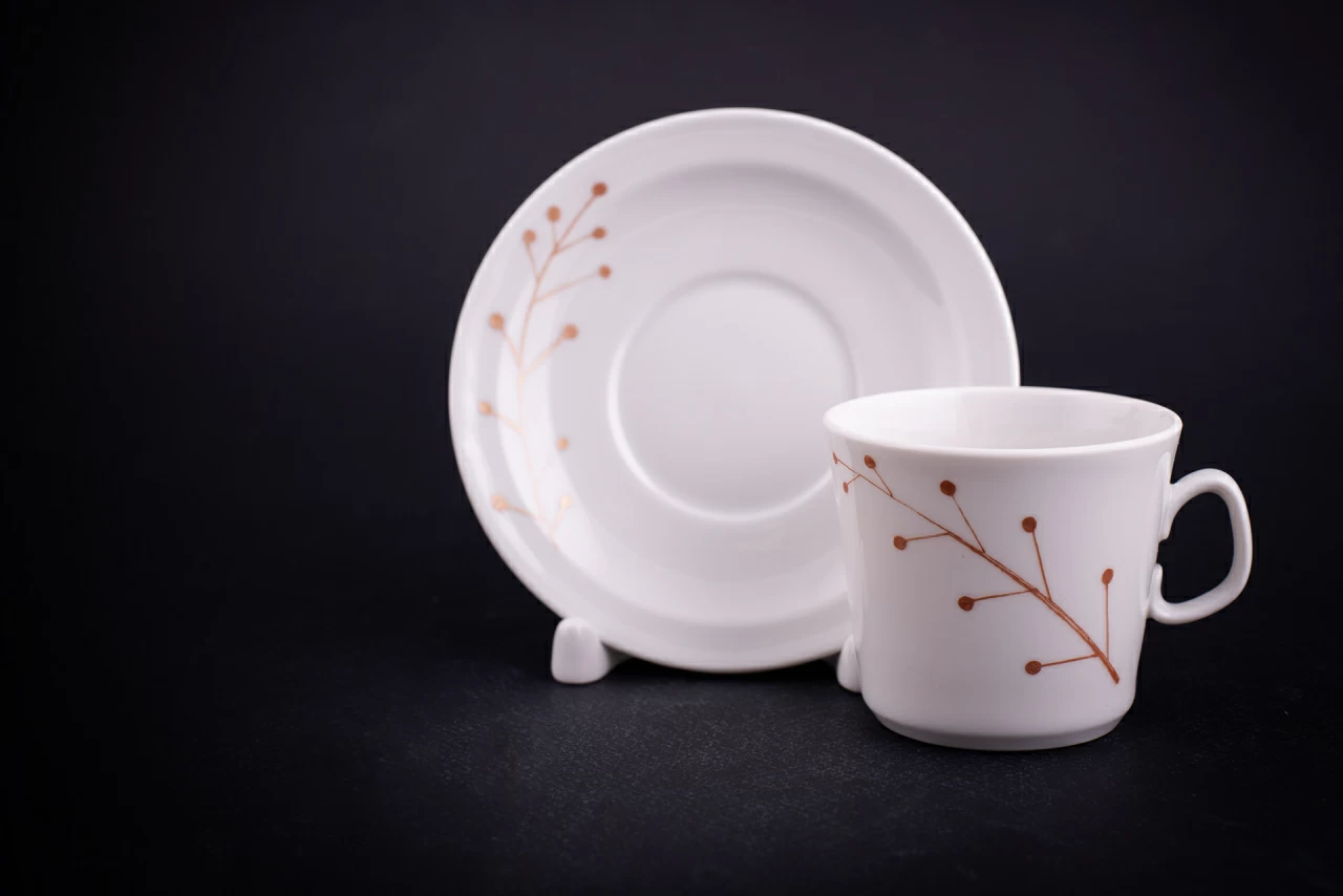 Сервиз кофейный форма Молодежная, рисунок Сентябрь на 6 персон 20 предметов, арт 61.21022.00.1,  Сервиз кофейный форма Молодежная, рисунок Сентябрь на 6 персон 20 предметов, арт 61.21022.00.1,