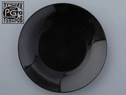 Тарелка 195 мм форма Эллипс рисунок Балтийский берег черный, арт. 80.45184.00.1