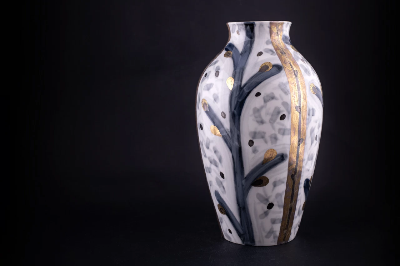 Ваза Вербная на форме Ламповая, арт 60.04646.00.1, 