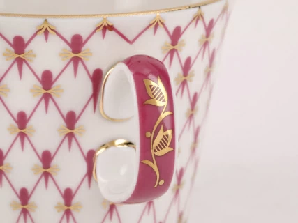 Сервиз чайный форма Молодежная рисунок Сетка-Блюз 2, 6 персон 20 предметов арт. 81.24872.00.1, 