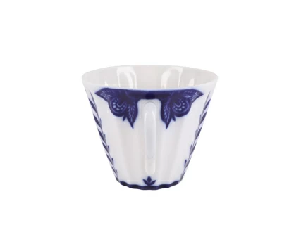 Чашка с блюдцем чайная форма Лучистая рисунок Флер, арт. 81.28663.00.1, 