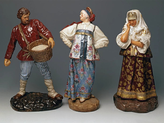 Скульптура Народности России Великоросс Рязанской губернии арт. 82.66476.00.1, 