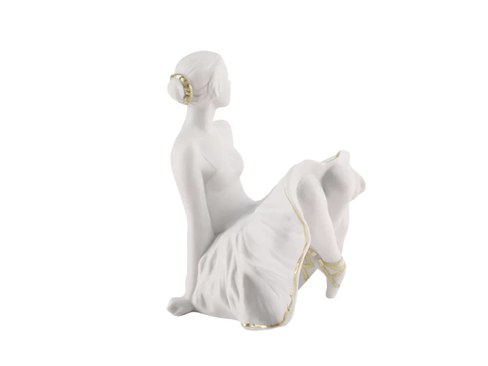 Скульптура форма В пуантах, бисквит, рисунок Антракт, арт. 82.98970.00.1, 