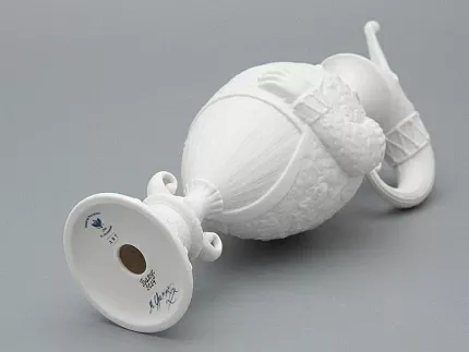 Скульптура Бахус в подарочной упаковке, рисунок Белый, арт. 81.33651.00.1