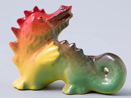 Скульптура Дракон №2 желтый Удача арт. 82.44943.00.1