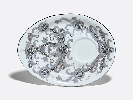 Чашка с блюдцем в подарочной упаковке, форма Модерн, рисунок Жемчужный арт 81.10805.00.1