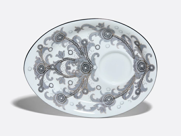 Чашка с блюдцем в подарочной упаковке, форма Модерн, рисунок Жемчужный арт 81.10805.00.1, 