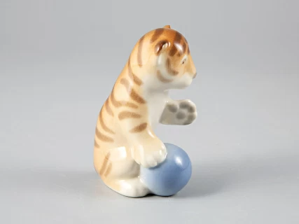 Скульптура форма Тигренок Актер рисунок Полосатый арт. 82.67287.00.1, 
