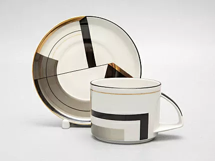 Сервиз чайный форма Баланс рисунок Проект, 6 персон 14 предметов арт. 81.28760.00.1