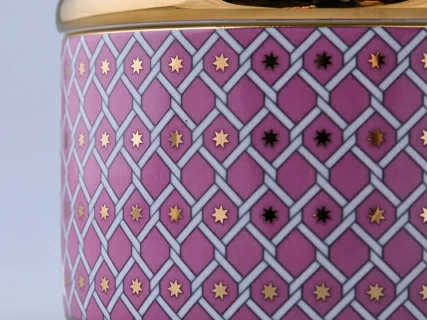 Шкатулка Идиллия рисунок Астра 2, в подарочной упаковке, арт 81.32376.00.1, 