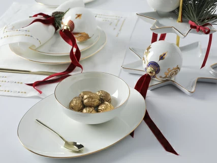 Новогодний Шар в подарочной упаковке, рисунок Рождественские узоры, арт 81.33343.00.1, 