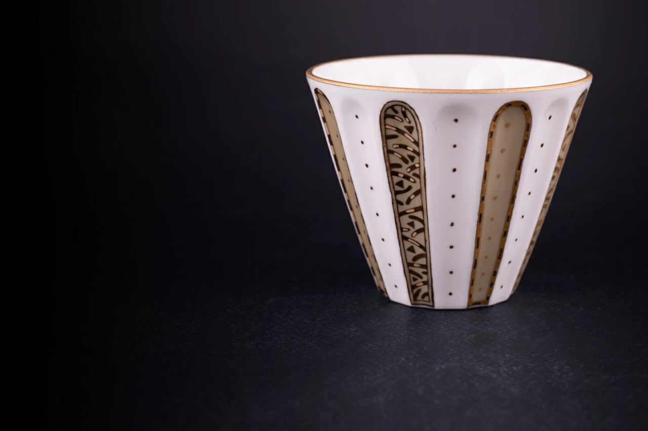 Чашка с блюдцем Дюймовочка, форма Лучистая, арт 70.02740.00.1, 