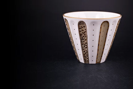 Чашка с блюдцем Дюймовочка, форма Лучистая, арт 70.02740.00.1