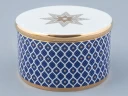 Подарочный набор шкатулка форма Идиллия рисунок Индиго арт. 81.32124.00.1, 