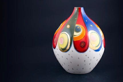 Ваза Георгина на форме Круглая малого размера, арт 60.13478.00.1 Ваза Георгина на форме Круглая малого размера, арт 60.13478.00.1