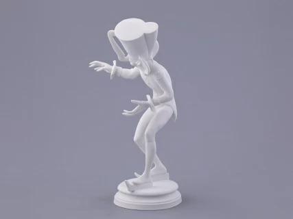 Скульптура в подарочной упаковке, форма Карнавал 1, рисунок Белый, арт. 81.33713.00.1, 