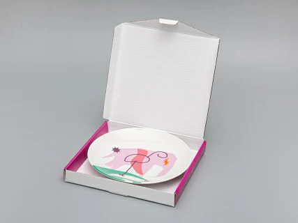 Декоративная тарелка в подарочной упаковке 195 мм, форма Эллипс рисунок Elephant mingo 1, арт. 81.29503.00.1, 