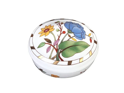 Туалетная коробочка форма Овальная рисунок Пиония арт. 80.80866.00.1 Туалетная коробочка форма Овальная рисунок Пиония арт. 80.80866.00.1