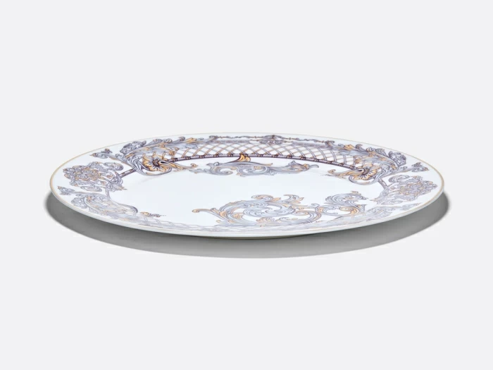 Блюдо круглое 300 мм в подарочной упаковке, форма Стандартная 2, рисунок Барокко, арт. 81.34919.00.1, 