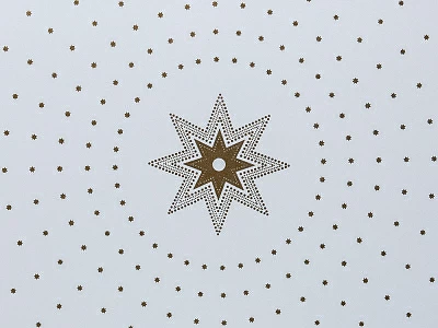 Плейсмат двусторонний Звезда 35х47, арт 41.00317.01