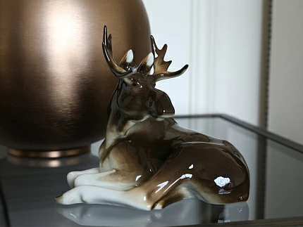 Скульптура Молодой лось арт. 82.01011.00.1