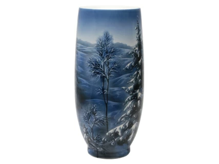 Ваза форма Карелия рисунок Зима арт. 80.88206.00.1, 