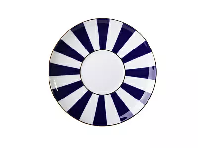 Чашка с блюдцем кофейная 180 мл форма Ландыш 2 рисунок Да и нет (кобальт) арт. 81.25351.00.5