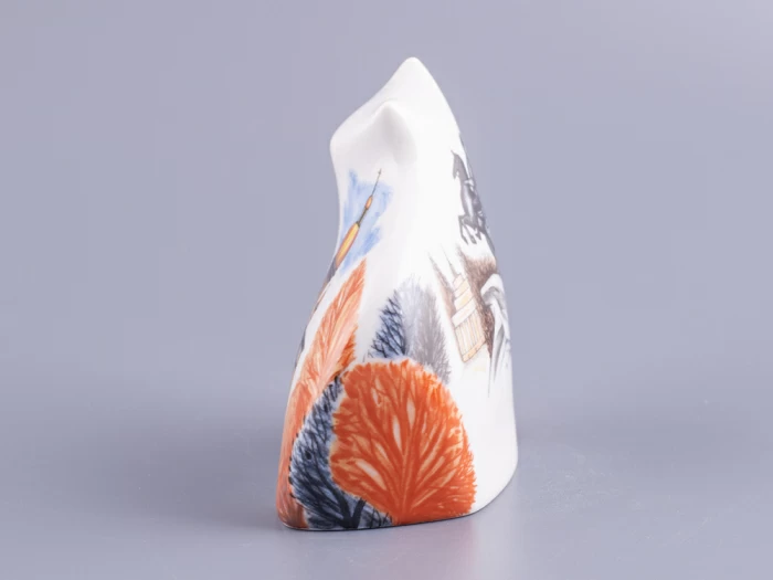 Скульптура Кот идущий, рисунок Осень в городе, арт 82.88384.00.1, 