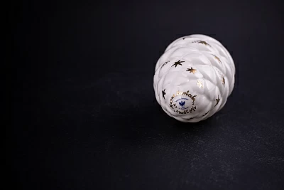 Елочная игрушка Шишка, рисунок Звездная, арт 60.21174.00.1