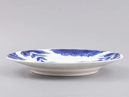 Тарелка мелкая 180 форма Шатровая рисунок Флер, арт.80.99810.00.1