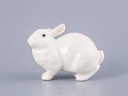 Скульптура Кролик ушастик белый арт. 82.68839.00.1 Скульптура Кролик ушастик белый арт. 82.68839.00.1